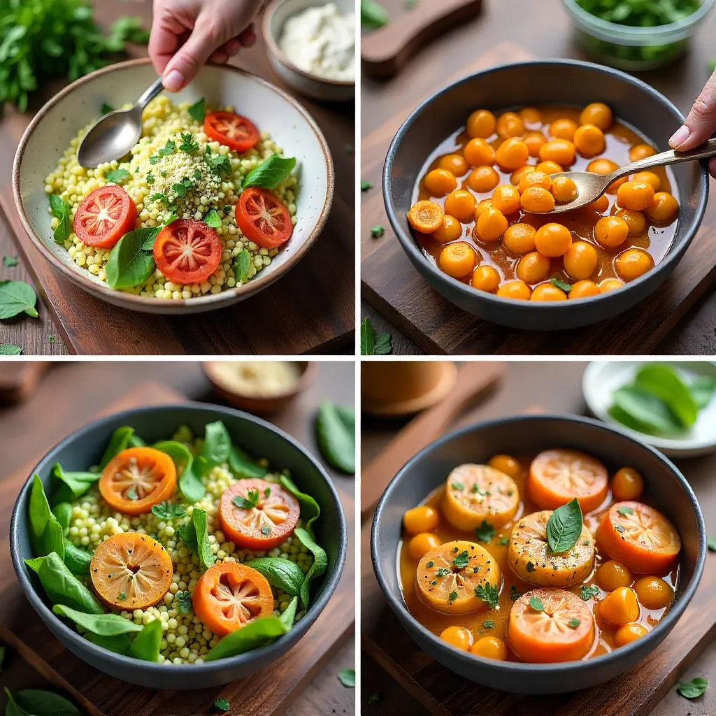 Candid photography of natural batch cooking process